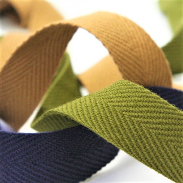 cotton herringbone tape for garments
